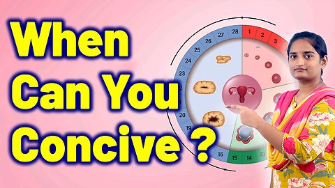 Learn When Women Can Get Pregnant! Ovulating Period Homeopathy Treatment Cure Medicine | Gynaecology