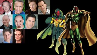 Animated Voice Comparison- Vision (Avengers)
