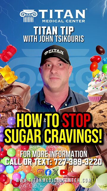#TitanMedical Tip: How to stop sugar cravings!!