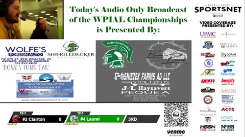 NOVEMBER 22 2025 WPIAL CHAMPIONSHIP GAME: Clairton Bears VS Laurel Spartans