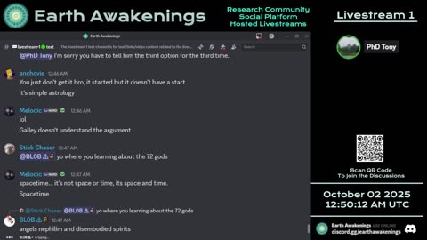 Earth Awakenings - Livestream 1 - #4058