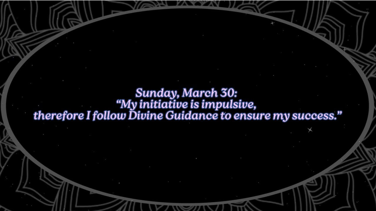 Beware Your Impulses! ~ March 30, 2025 ~ Numerology Energy @ a Glance