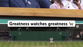 Viral: You know you’ve done well if #RogerFederer is impressed 👏 #Shorts #Wimble