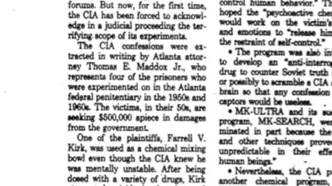 Remote Viewing and Weather Control (CIA Stargate)