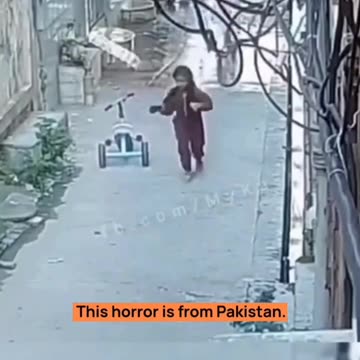 Horrible for any child to experience this on their own street..