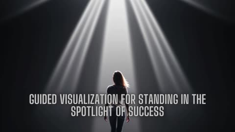 "Powerful Guided Visualization | Standing in the Spotlight of Success"