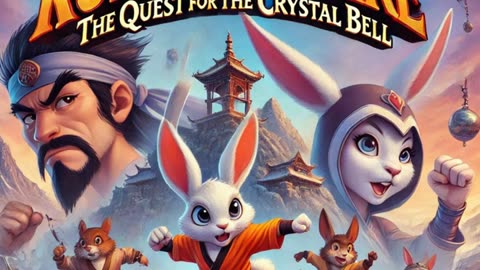 Kung Fu Hare: The Quest for the Crystal Bell | Epic Adventure for Kids | The Magic Story Train