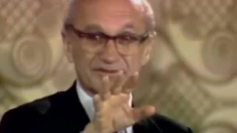 Milton Friedman was spot on