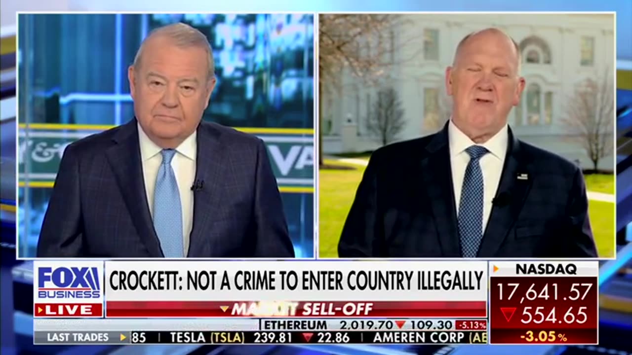 Tom Homan Goes Off On Jasmine Crockett For Saying Illegal Immigration 'Not A Crime'