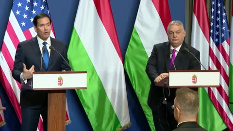 Sec. of State Marco Rubio states new GOLDEN ERA BEGINS between Hungary and the U.S.