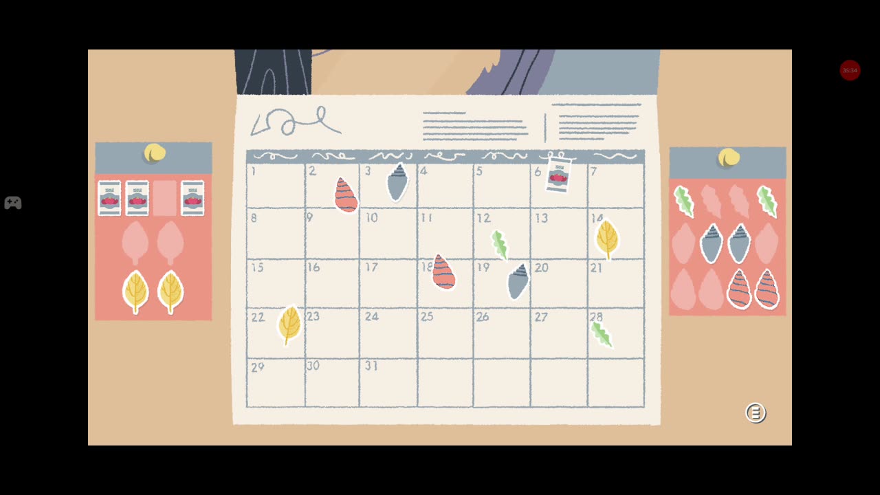 A little to the left