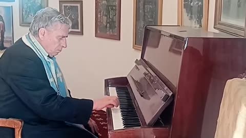 Popa Yoghinist Vasile Ungureanu e si cu MUZICA CLASICA a dimonului Ráhlak LA PIAN,27 septembrie 2024