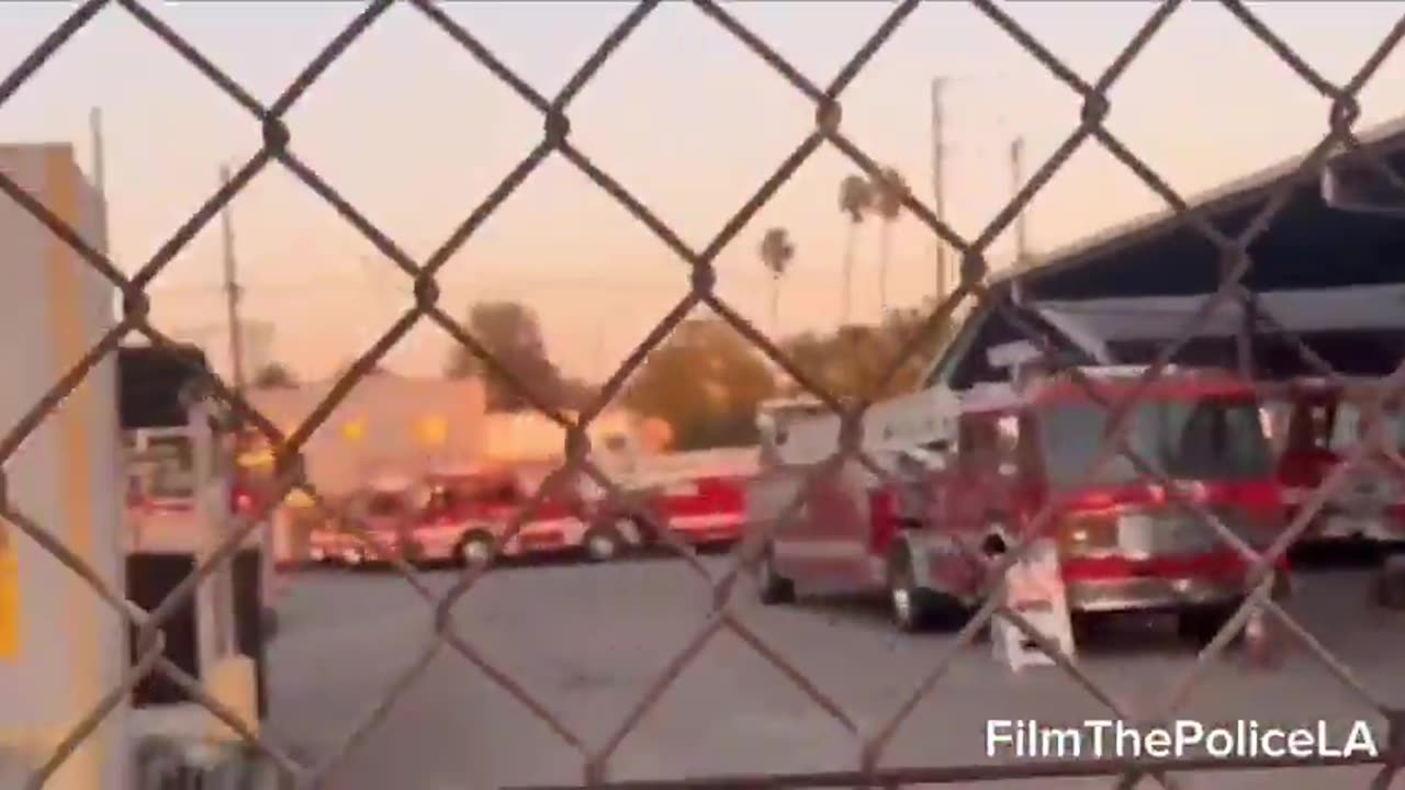 LA Journalist Exposes Red Tape Consequences, Films Rows of Fire Vehicles Out of Service