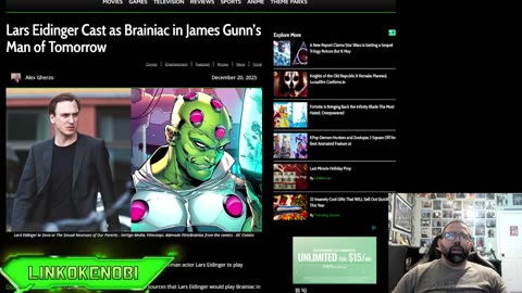 James Gunn Has Found His Brainiac