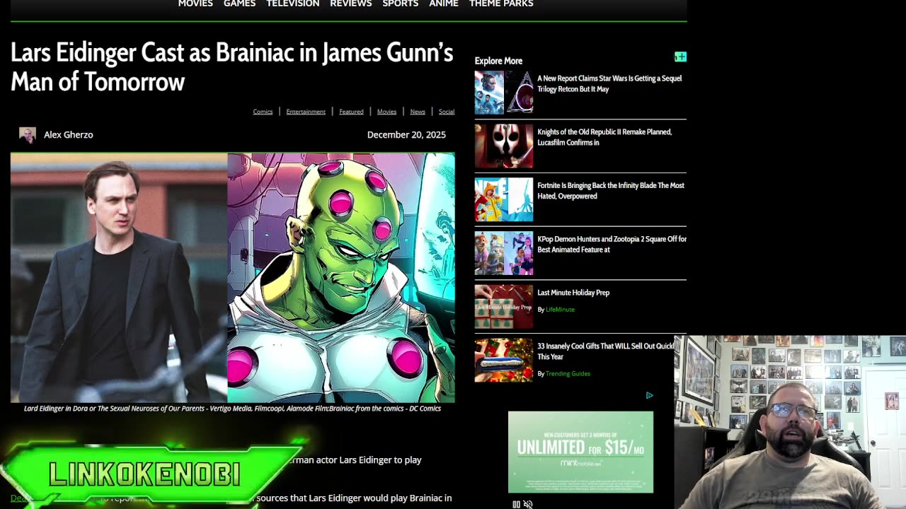 James Gunn Has Found His Brainiac