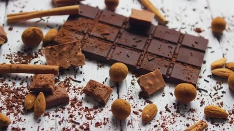 Massive Chocolate Production Process Inside Giant Industrial Plant.