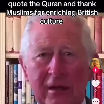 This is what a traitor sounds like! King Charles has sold the British out to Islam