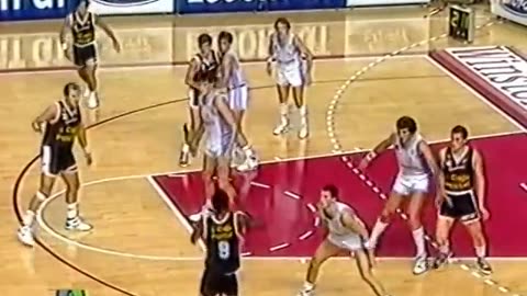 "Real Madrid vs Estudiantes" 3° JORNADA LIGA ACB 1989/90 (24 de Septiembre, 1989)