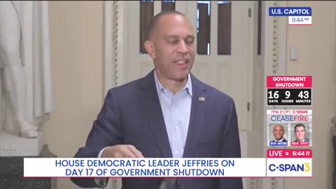Rep. Hakeem Jeffries (D-NY) incites Democrats to riot during Saturday’s ‘Hate America’ rally in D.C.
