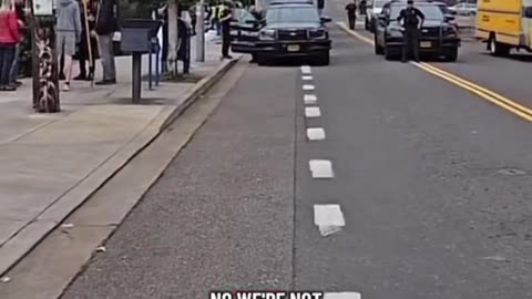 Police are tearing down the Antifa camp outside the Portland DHS facility and several TrannyTifas