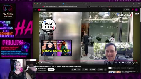 Journalist Blocked from Pritzker & Johnson Press Conference