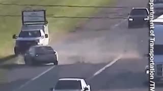 Safety Patrol Crew struck while on the shoulder of freeway in Columbus, OH