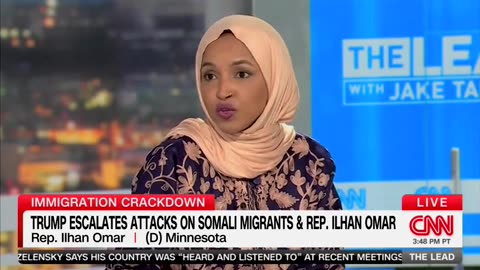 Ilhan Omar Says Immigration Crackdown Has Nothing To Do With Public Safety