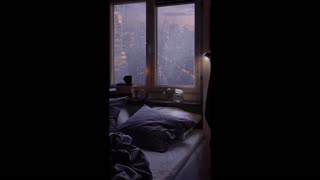 Soft Horizon – calm stretching into the sky.