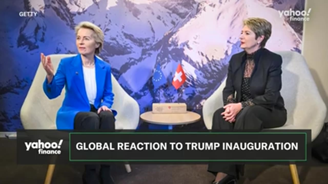 Leaders react to Trump 2.0 at World Economic Forum in Davos THRILLED!