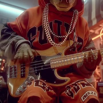 The video is made with AI, it may be artificial