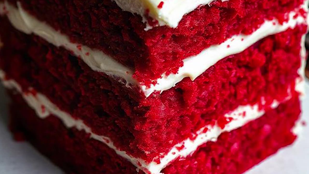 The Best Red Velvet Cake.