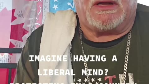 Imagine having a liberal mind? protesting in a country u broke into?