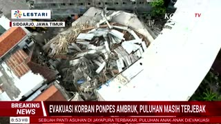 Indonesian rescuers seek 38 missing after Islamic school collapse