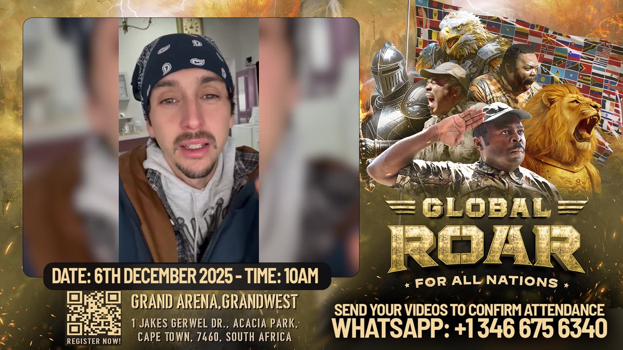 From every direction of the earth, saints are answering the call to ROAR.