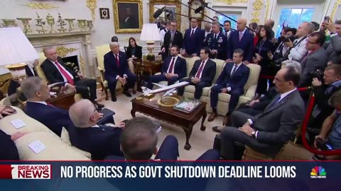 No sign of progress as government shutdown deadline looms