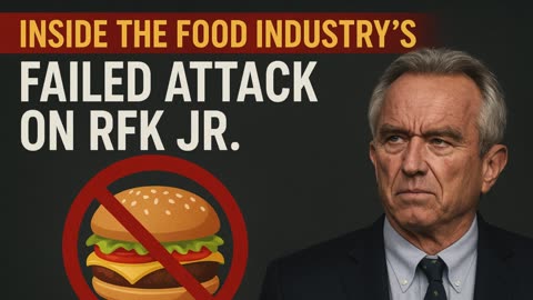 They Tried to Trick RFK Jr — The Food Industry’s Move Just Collapsed