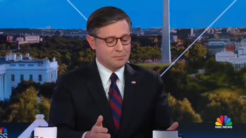 'Absurd!' Mike Johnson scrambles as NBC host exposes latest Epstein files ruse