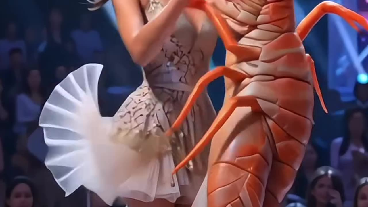 Beauty Magic Show "Visual Impact" "American Got Talent Show aigc Foreigners really know how to play