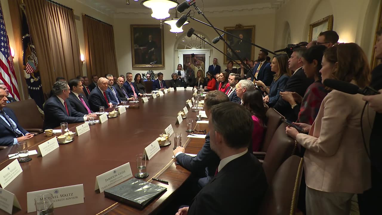 President Trump Hosts First Cabinet Meeting - February 26, 2025