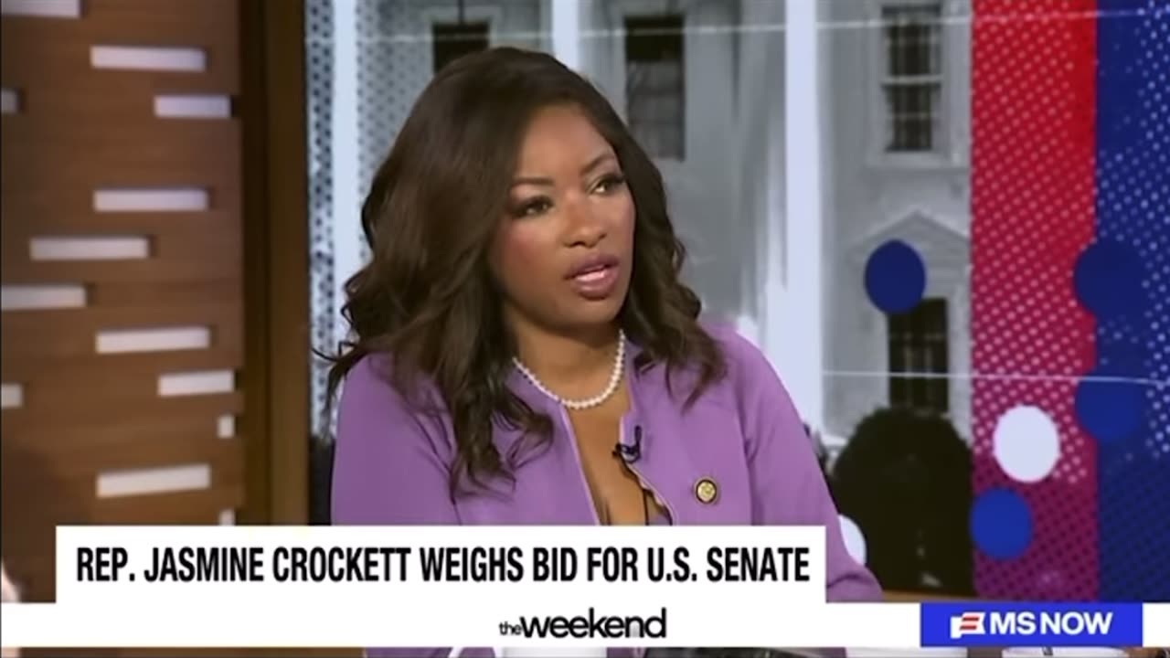Jasmine Crockett discusses potential senate bid