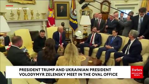 BREAKING NEWS: Trump And Zelensky Oval Office Meeting Ends In Utter Disaster In Front Of The Cameras