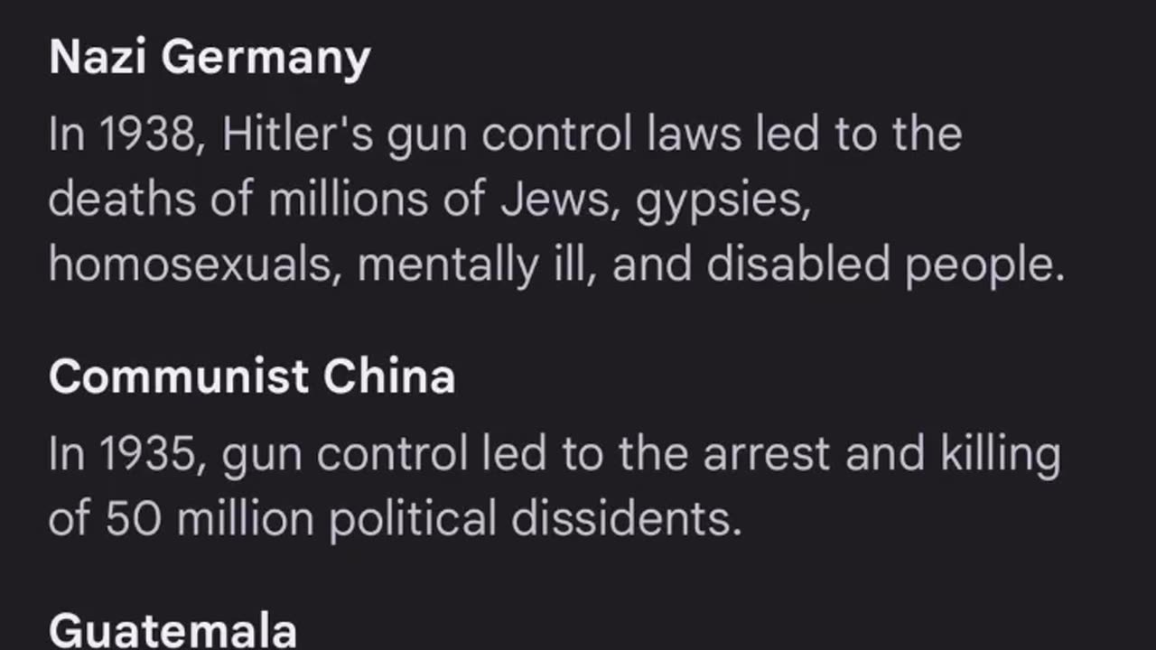 Give up your guns? Just say no