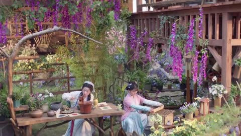 Qingcheng & Gengyun love of petals Qingcheng working in the garden episode 5
