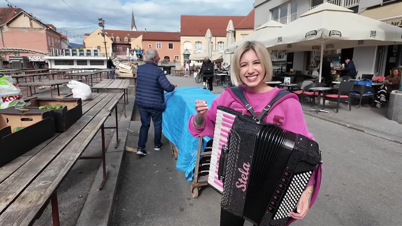 Sviram Harmoniku usred Zagreba 😱 Nisu mogli vjerovati!