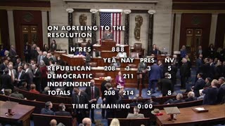 The motion to censure Stacey Plaskett for being coached by Jeffrey Epstein during a 2019