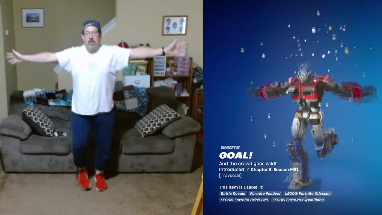 FFG Dance Fortnite Emotes GOAL!