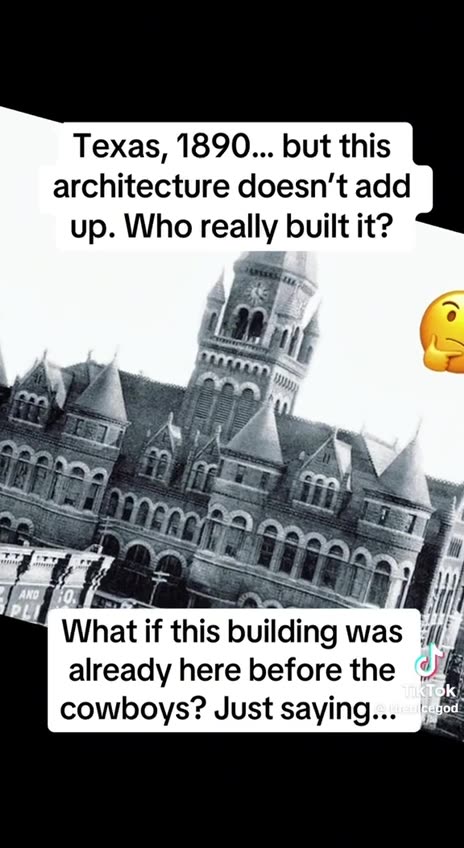 Texas 1980 (Tartarian Archictecture)