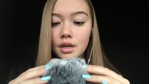 ASMR- Fluffy Mic Massage For Depression_Self Esteem