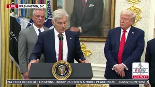 WATCH: President Trump Makes an Announcement - 10/10/25