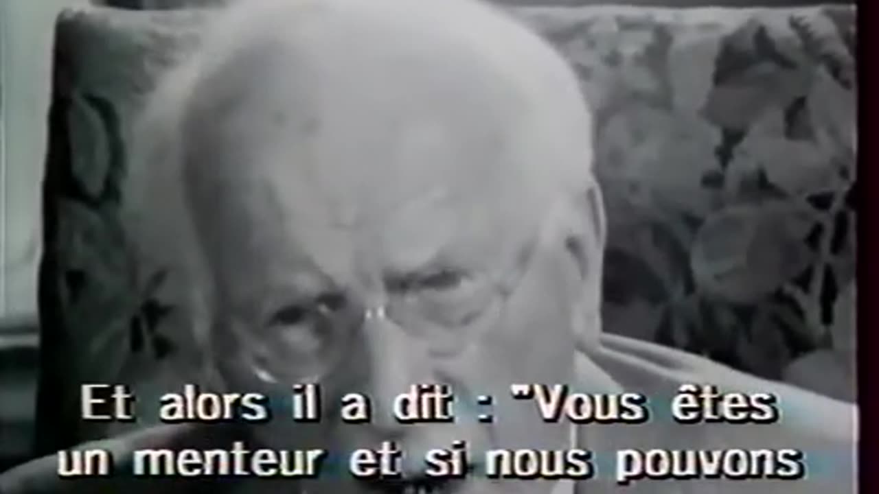 Carl Gustav JUNG ★ Sa Dernière Interview (Sous-Titrée En Français) Face To Face 1959